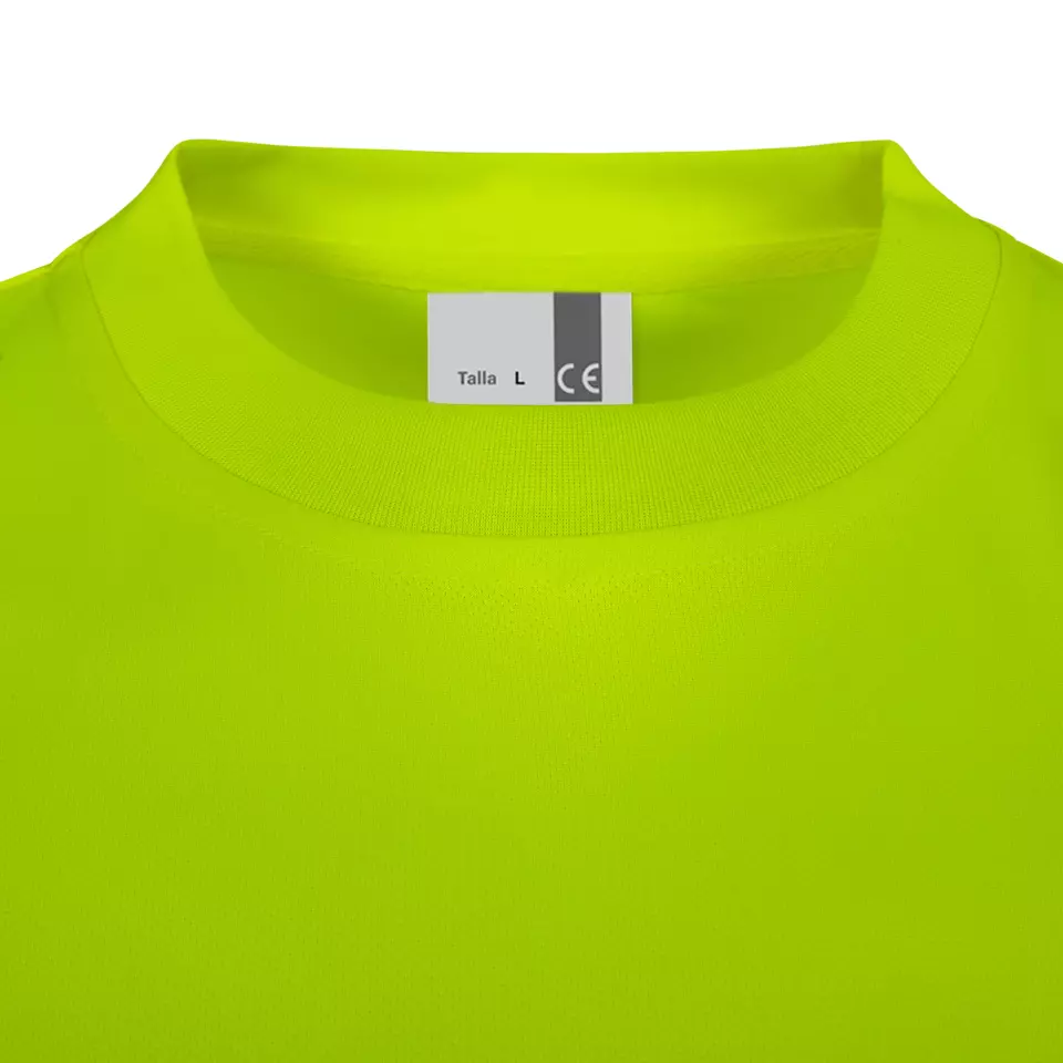 Velilla 305632-20, High-Vis T-Shirt, Hi-Vis Yellow, image 3, gallery thumbnail