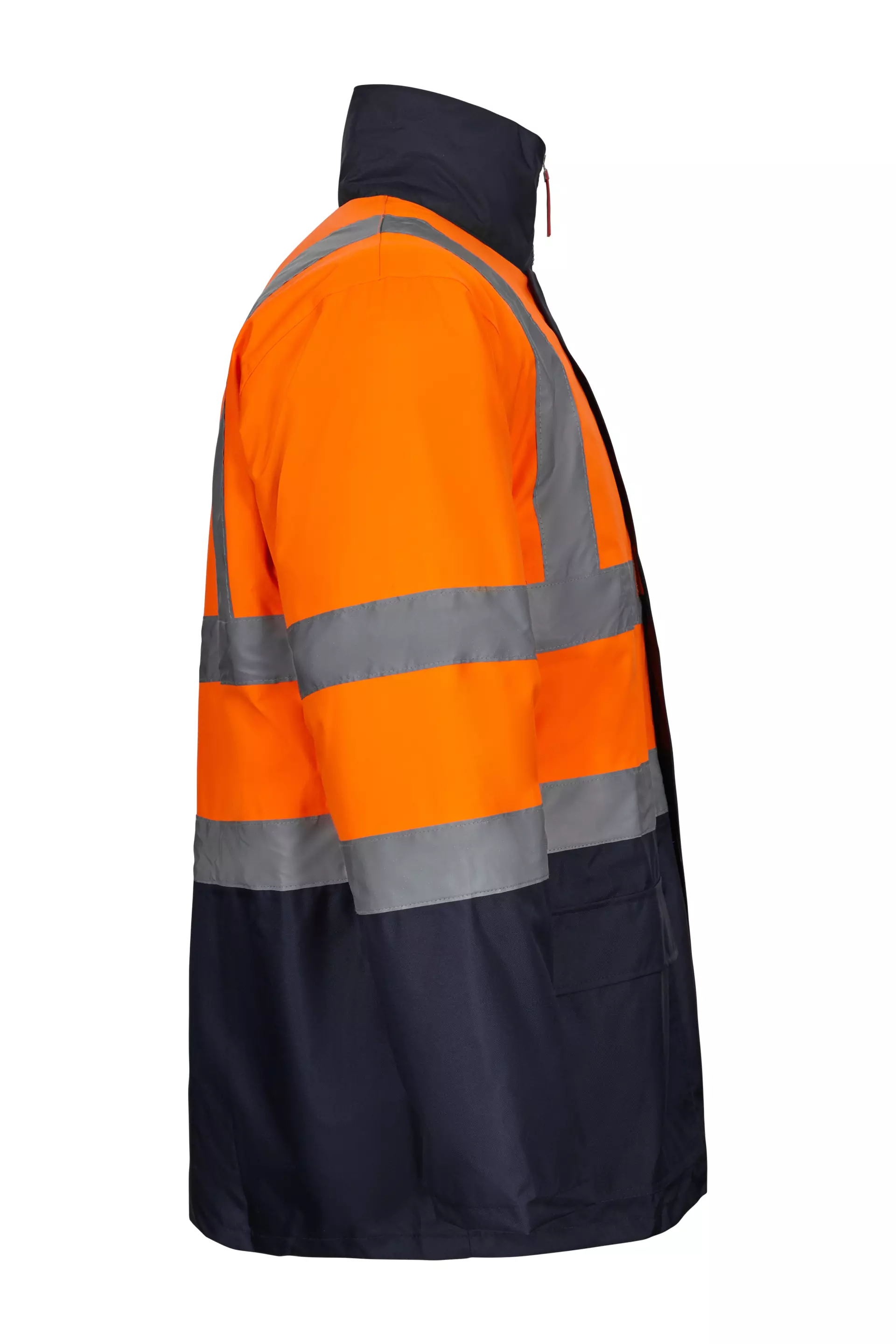 Velilla 306003-01-19, Warnschutzjacke, Marineblau/Warnschutz-Orange, image 3