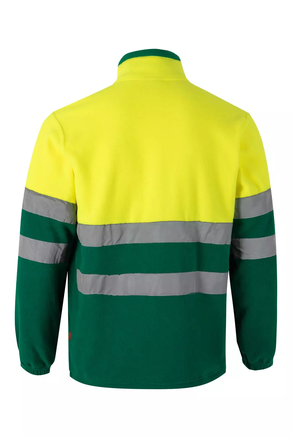 Velilla 0182-02-20-1, Warnschutz-Fleecejacke, Grün/Warngelb, image 5