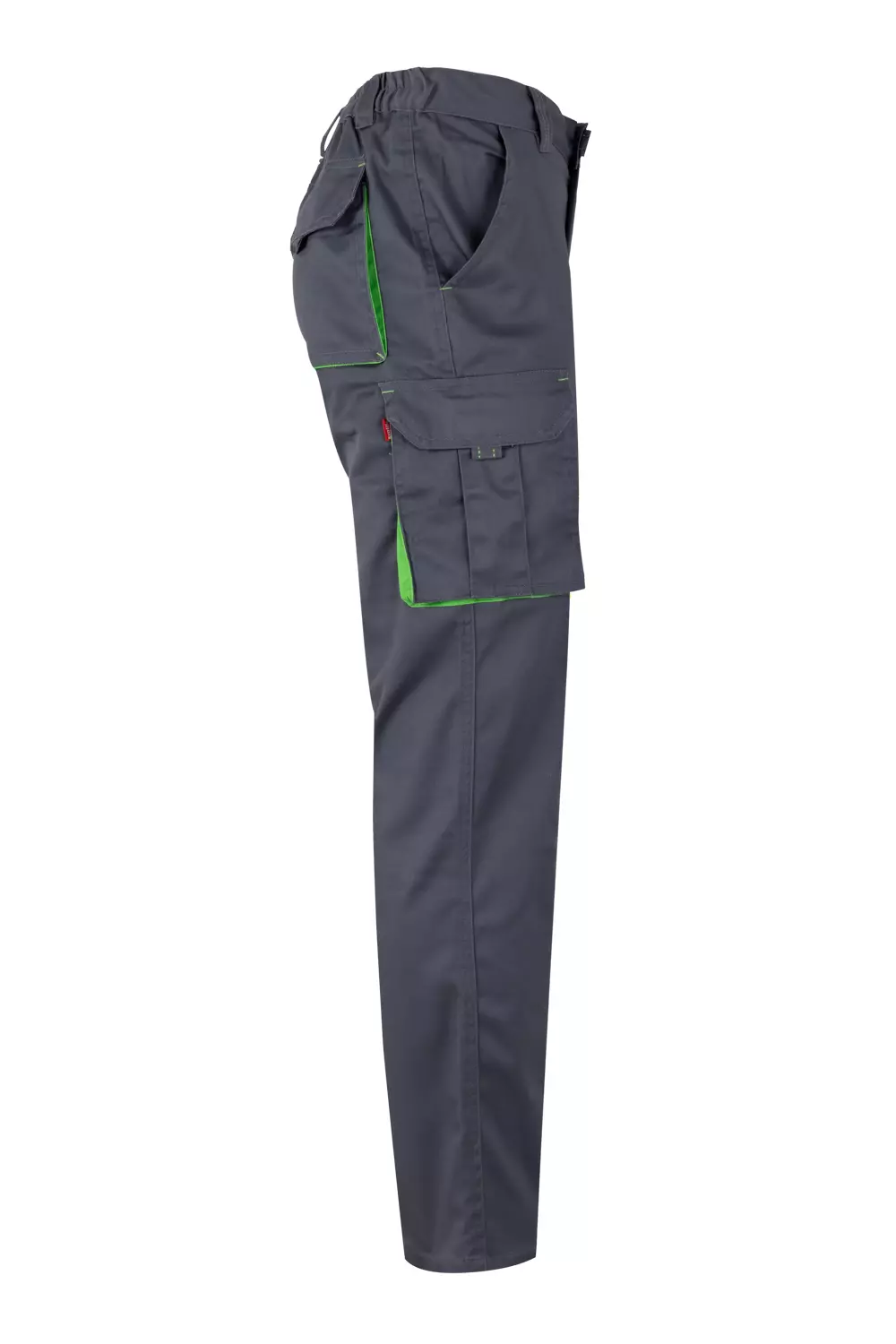 Velilla 103024S-08-25, Work Trousers, Grey/Lime Green, image 2
