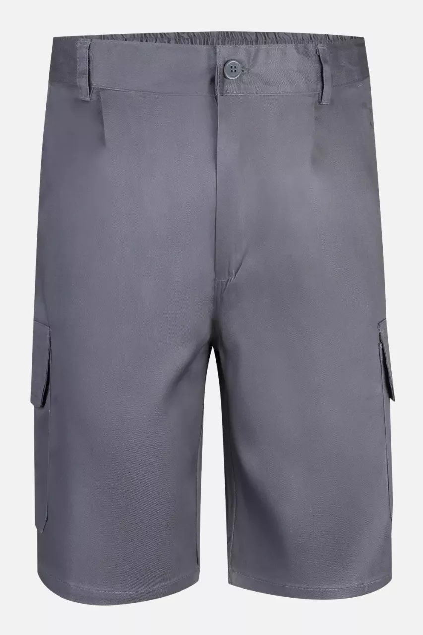 Velilla 344-08, Work Shorts, Grey, image 1, gallery thumbnail