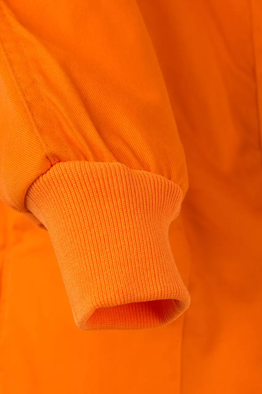Velilla 214-16, Work Overall, Orange, image 2, gallery thumbnail