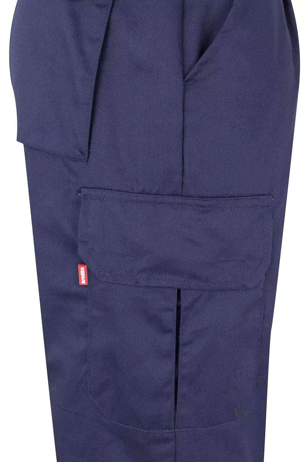 Velilla 0157-01-19, Warnschutz-Hose, Marineblau/Warnschutz-Orange, image 4