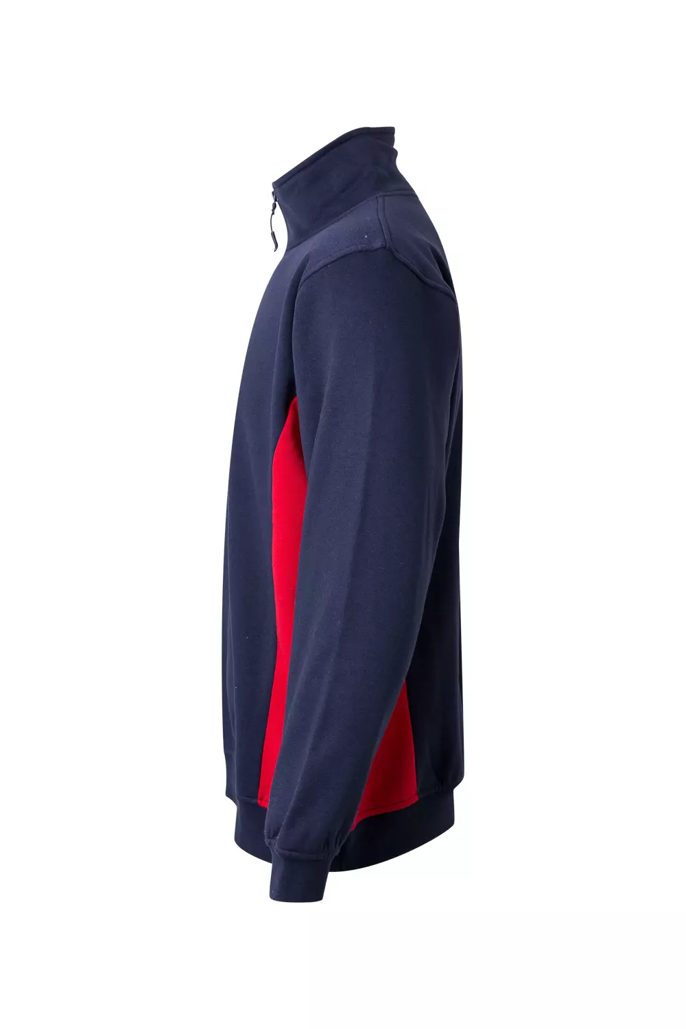 Velilla 105704-61-12, Work Sweatshirt, Navy Blue/Red, image 4