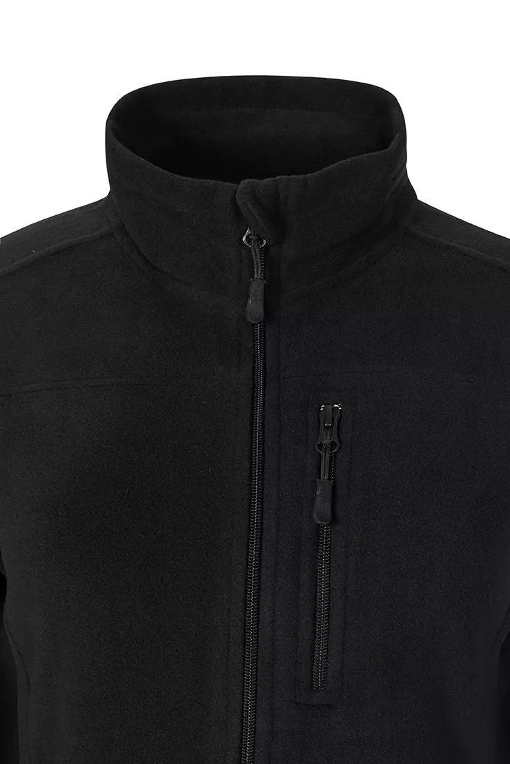 Velilla 201502W-00, Fleece Jacket, Black, image 5, gallery thumbnail