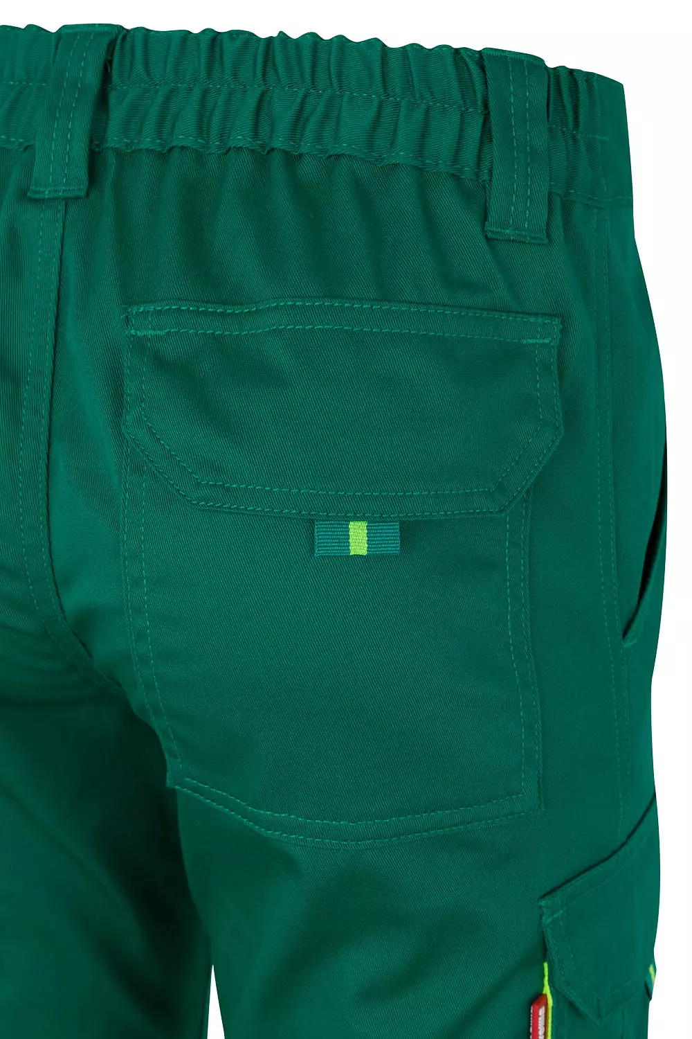 Velilla 303002S-02-20-2, High-Vis Work Trousers, Size 4XL/5XL, Green/Hi-Vis Yellow, image 4