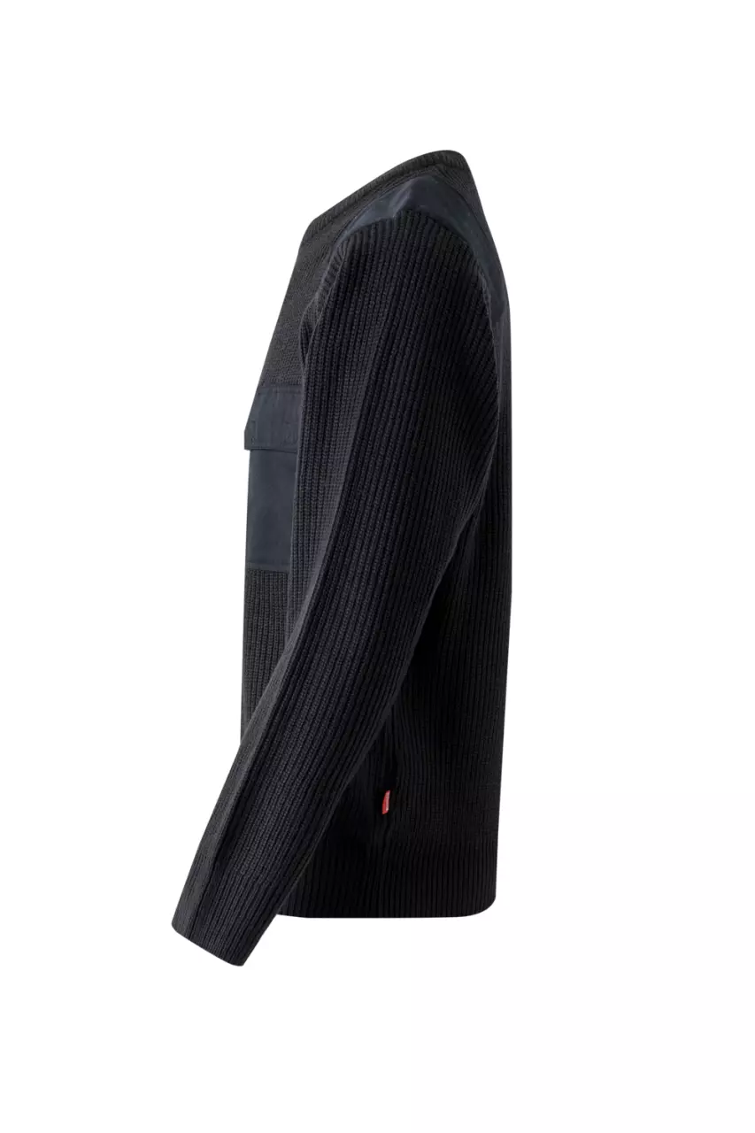 Velilla 100-01, Arbeitspullover, Marineblau, image 3, gallery thumbnail