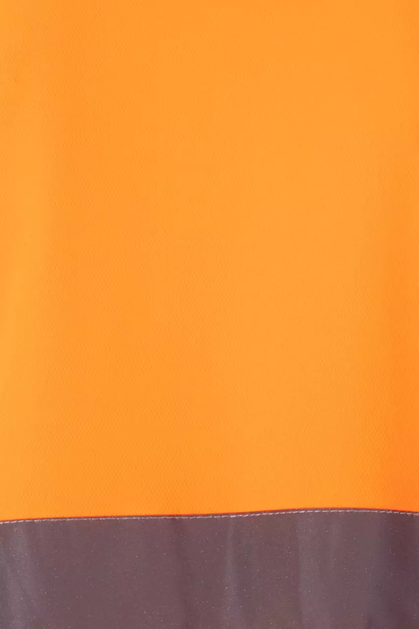 Velilla 305512-19, High-Vis Short Sleeve Polo Shirt, Hi-Vis Orange, image 2, gallery thumbnail