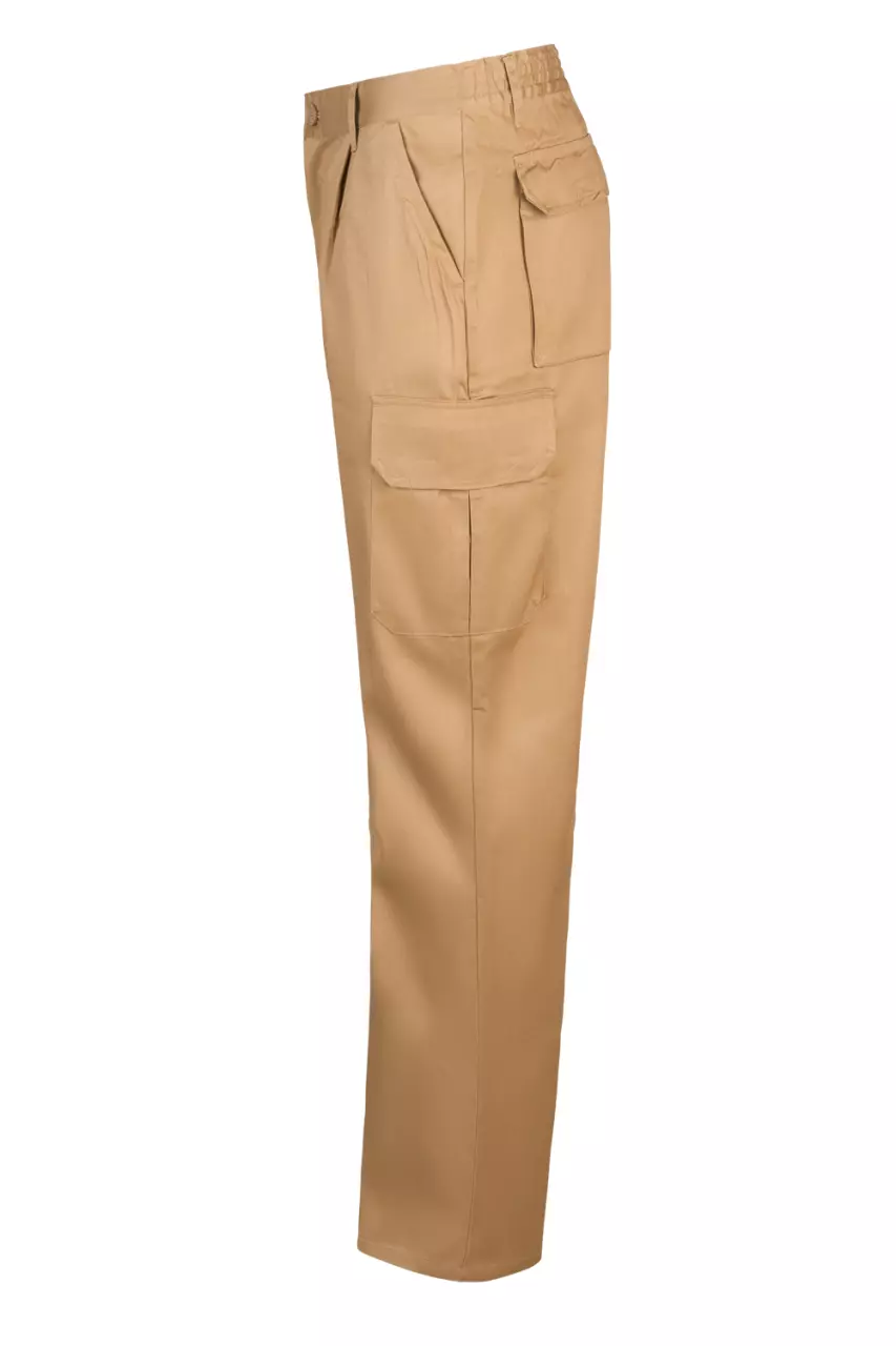 Velilla 345-06, Work Trousers, Beige, image 4, gallery thumbnail