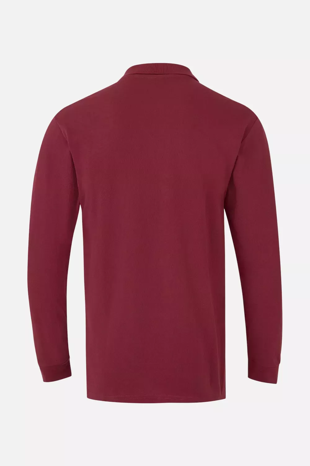 Velilla 105503-18, Long Sleeved Polo Shirt, Maroon, image 3