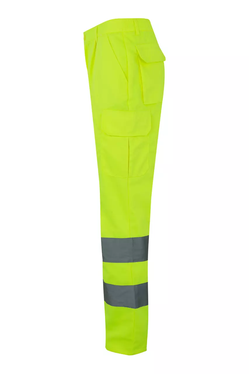 Velilla 303006-20, High-Vis Work Trousers, Hi-Vis Yellow, image 3, gallery thumbnail