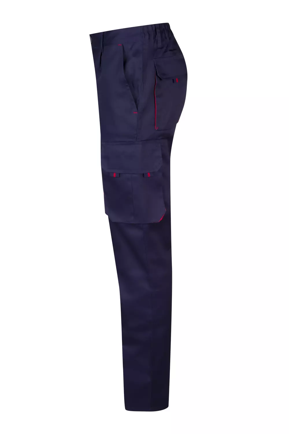 Velilla 103004-01-12, Work Trousers, Marine Blue/Red, image 3