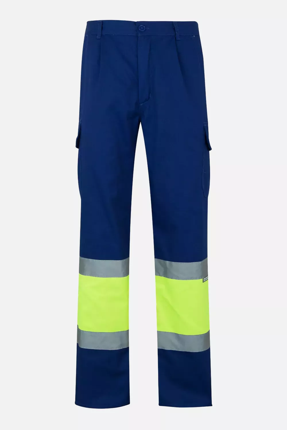 Velilla 0157-09-20, Warnschutz-Hose, Königsblau/Warngelb, image 1