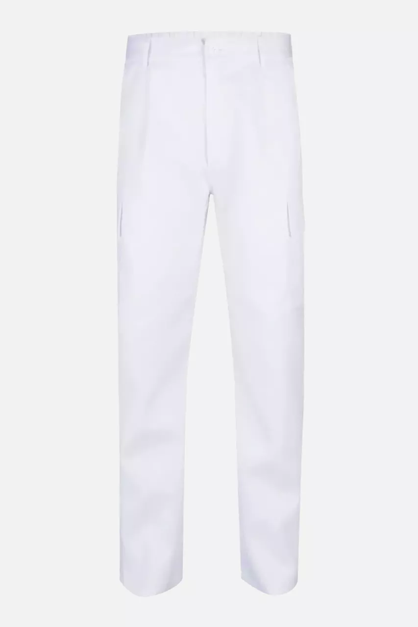 Velilla 31601-07, Work Trousers, White, image 1, gallery thumbnail
