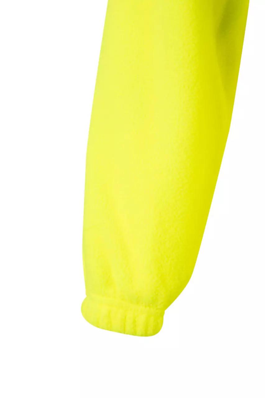 Velilla 181-20, High-Vis Fleece Jacket, Hi-Vis Yellow, image 2, gallery thumbnail