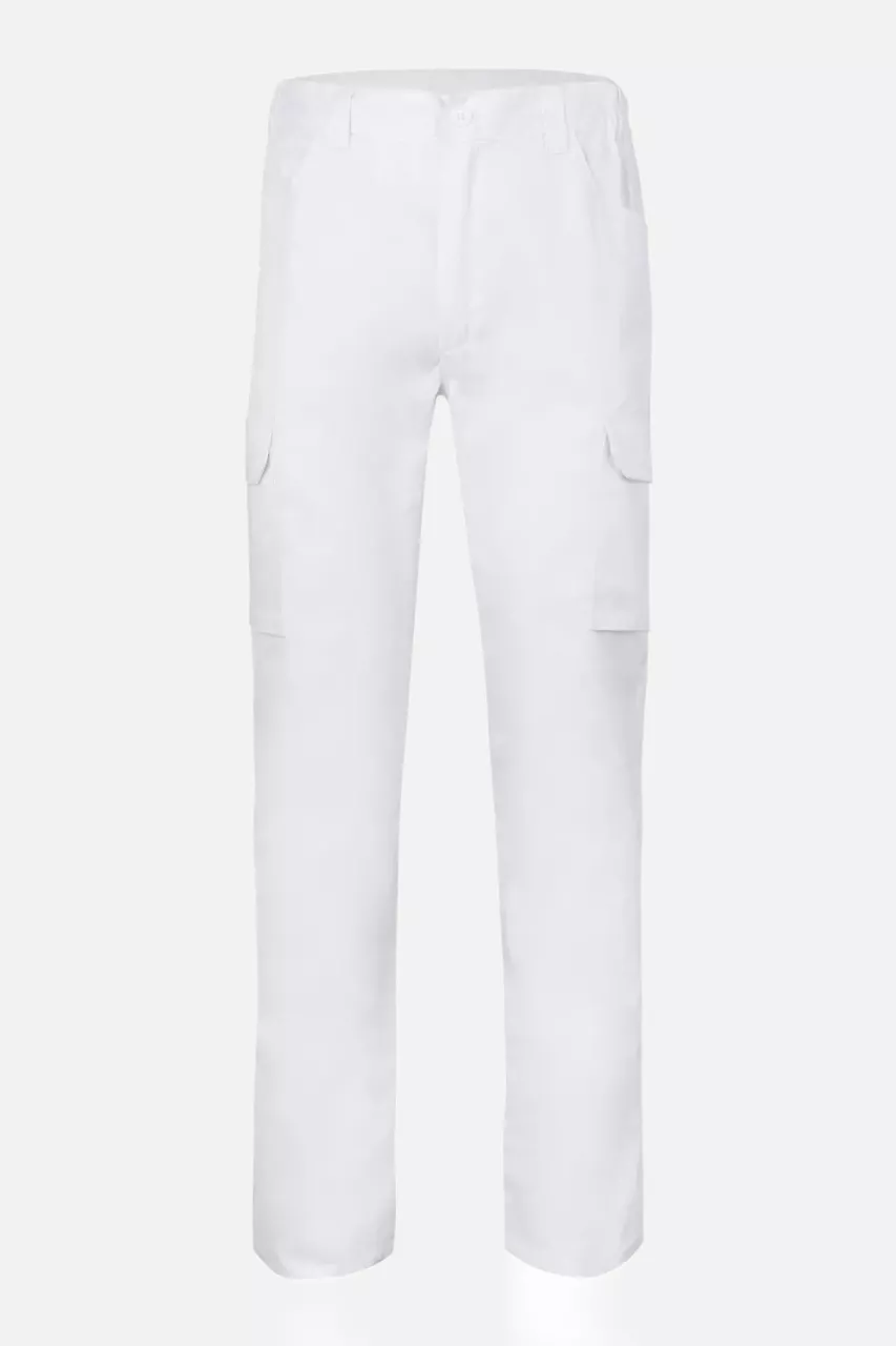 Velilla 103025-07, Work Trousers, White, image 1, gallery thumbnail