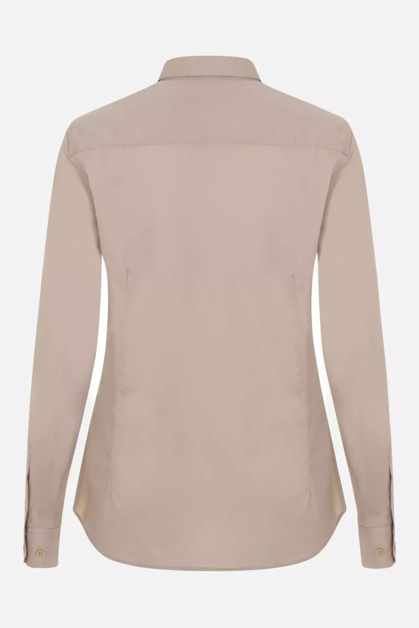 Velilla 405011-47, Langarm-Arbeitshemd, Hellbeige, image 5, gallery thumbnail