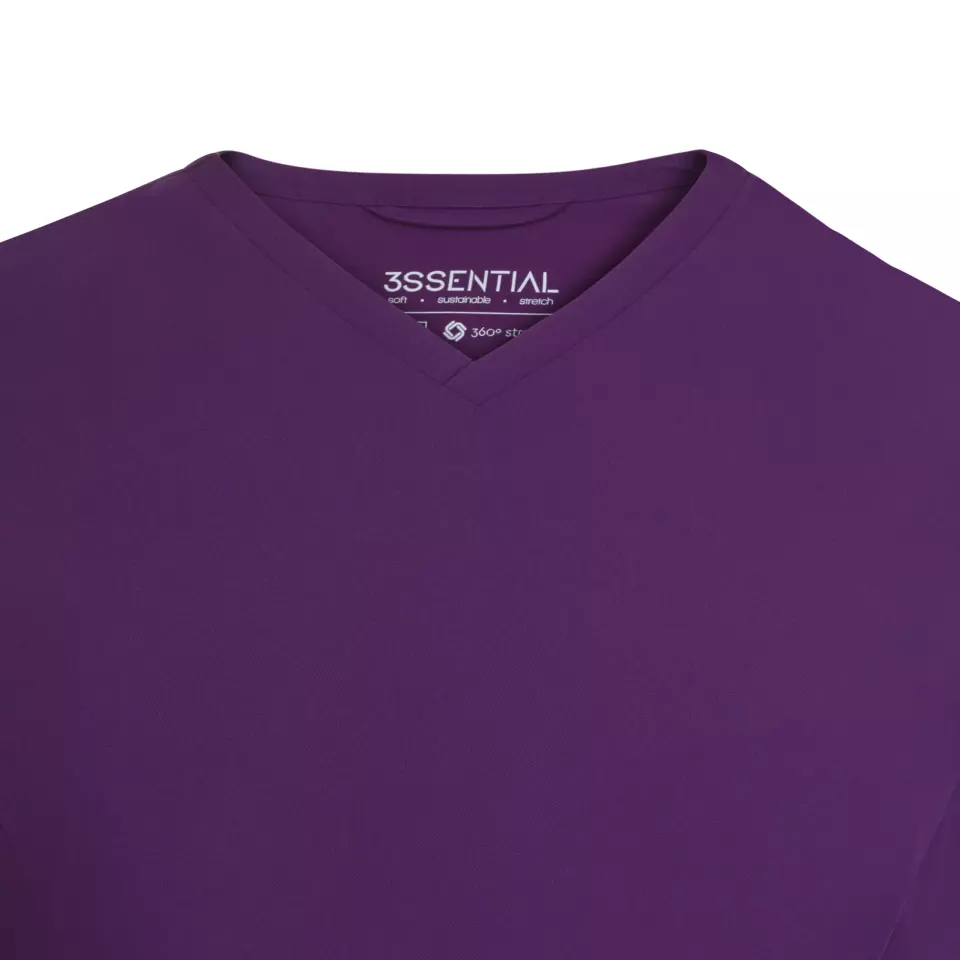 Velilla 535220S-66, Work Tunic, Plum, image 5, gallery thumbnail