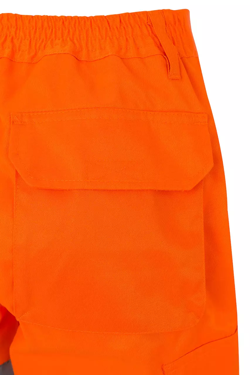 Velilla 303005-19, Warnschutz-Arbeitsshorts, Warnschutz-Orange, image 5, gallery thumbnail