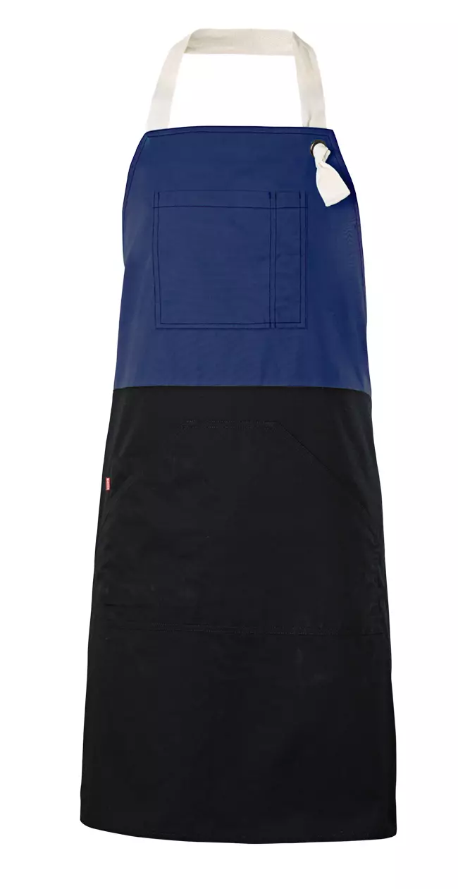 Velilla 404210B-62, Work Apron, Ultramarine Blue/Black