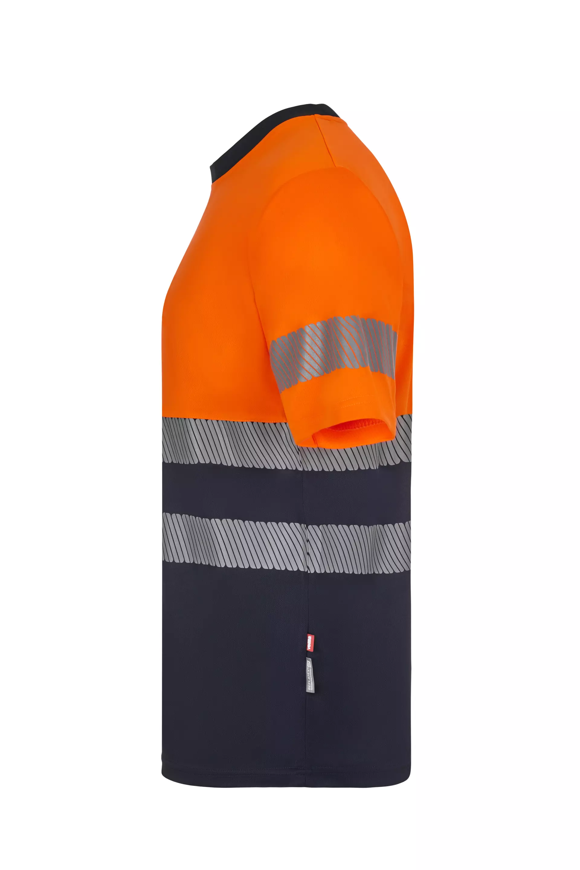 Velilla 305633-61-19, High-Vis T-Shirt, Navy Blue/Hi-Vis Orange, image 3