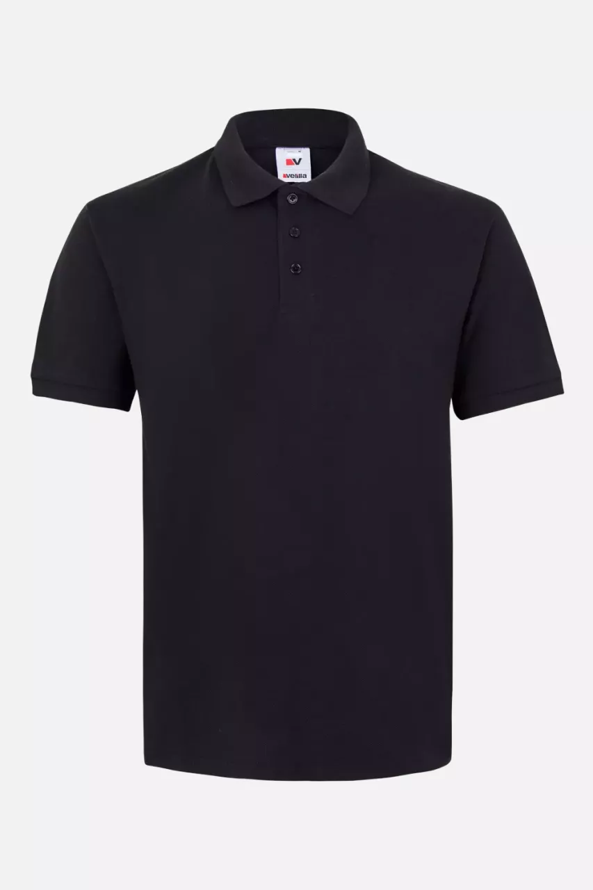 Velilla 105502-00, Poloshirt, Schwarz, image 1, gallery thumbnail