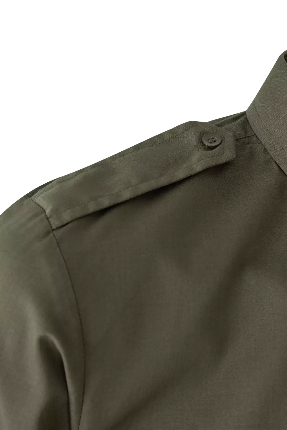Velilla 530-03, Long Sleeved Work Shirt, Khaki Green, image 2
