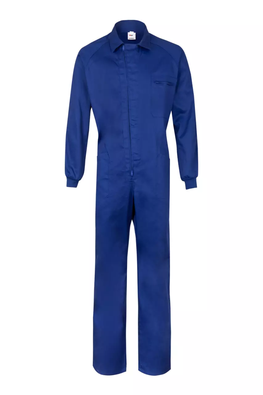 Velilla 214-09, Work Overall, Royal Blue, image 1, gallery thumbnail