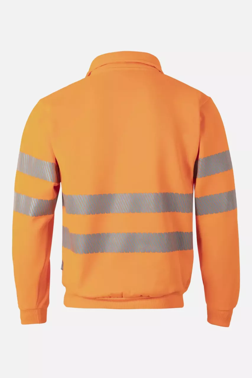 Velilla 305704-19, Warnschutz-Sweatshirt, Warnschutz-Orange, image 5, gallery thumbnail