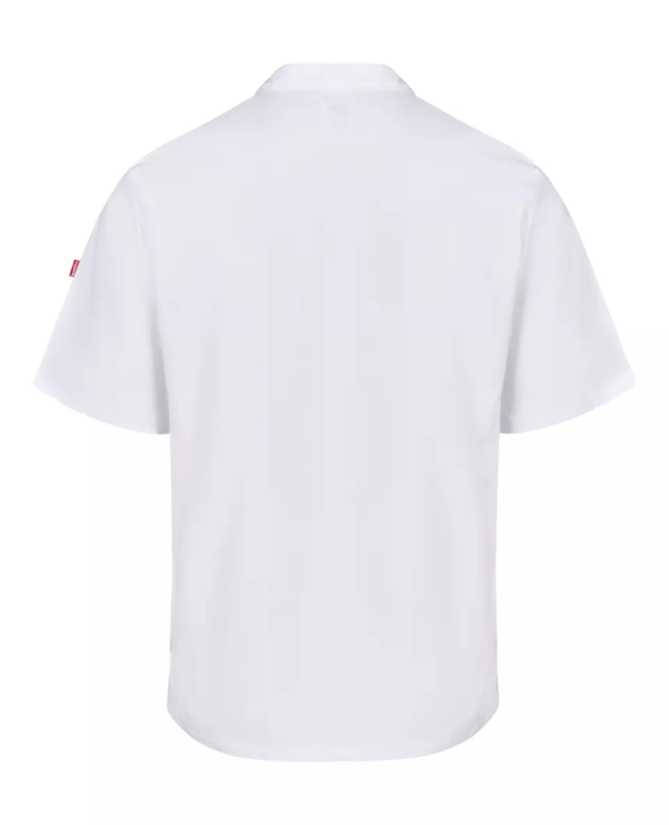 Velilla 405205-07, Short-Sleeved Chef Jacket, White