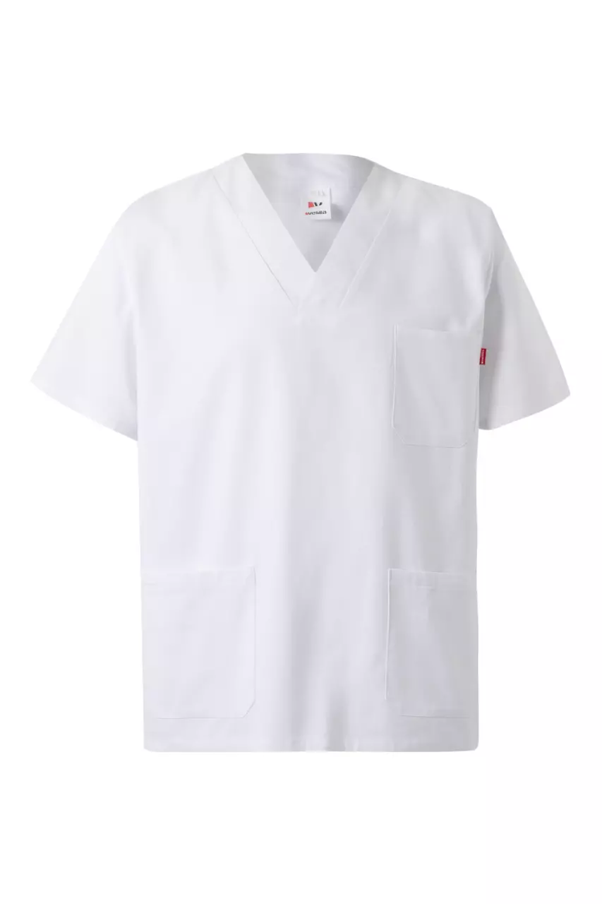 Velilla 535205-07, Work Tunic, White, image 1, gallery thumbnail