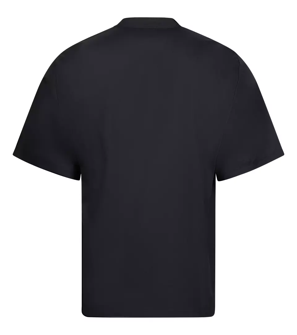 Velilla 405201-00, Short-Sleeved Chef Jacket, Black, image 3, gallery thumbnail