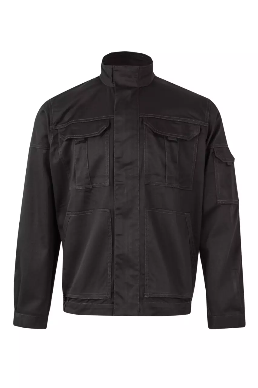 Velilla 106002S-00, Work Jacket, Black, image 1, gallery thumbnail