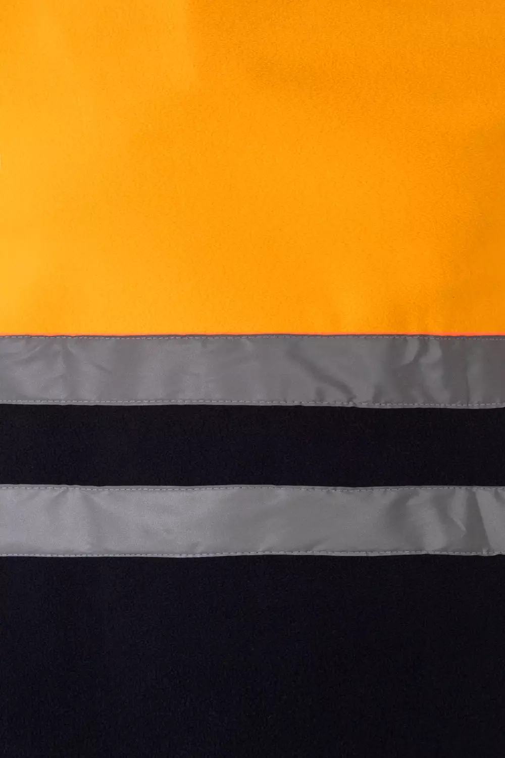 Velilla 0183-01-19-2, High-Vis Fleece Jacket, Size 4XL/5XL, Marine Blue/Hi-Vis Orange, image 3