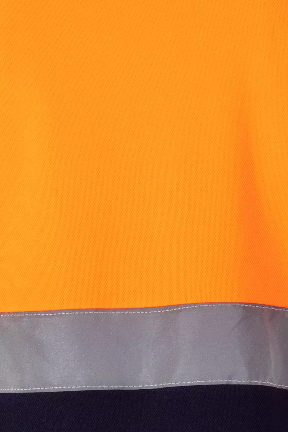 Velilla 305513-61-19-1, Warnschutz-Kurzarm-Poloshirt, Marineblau/Warnorange, image 4