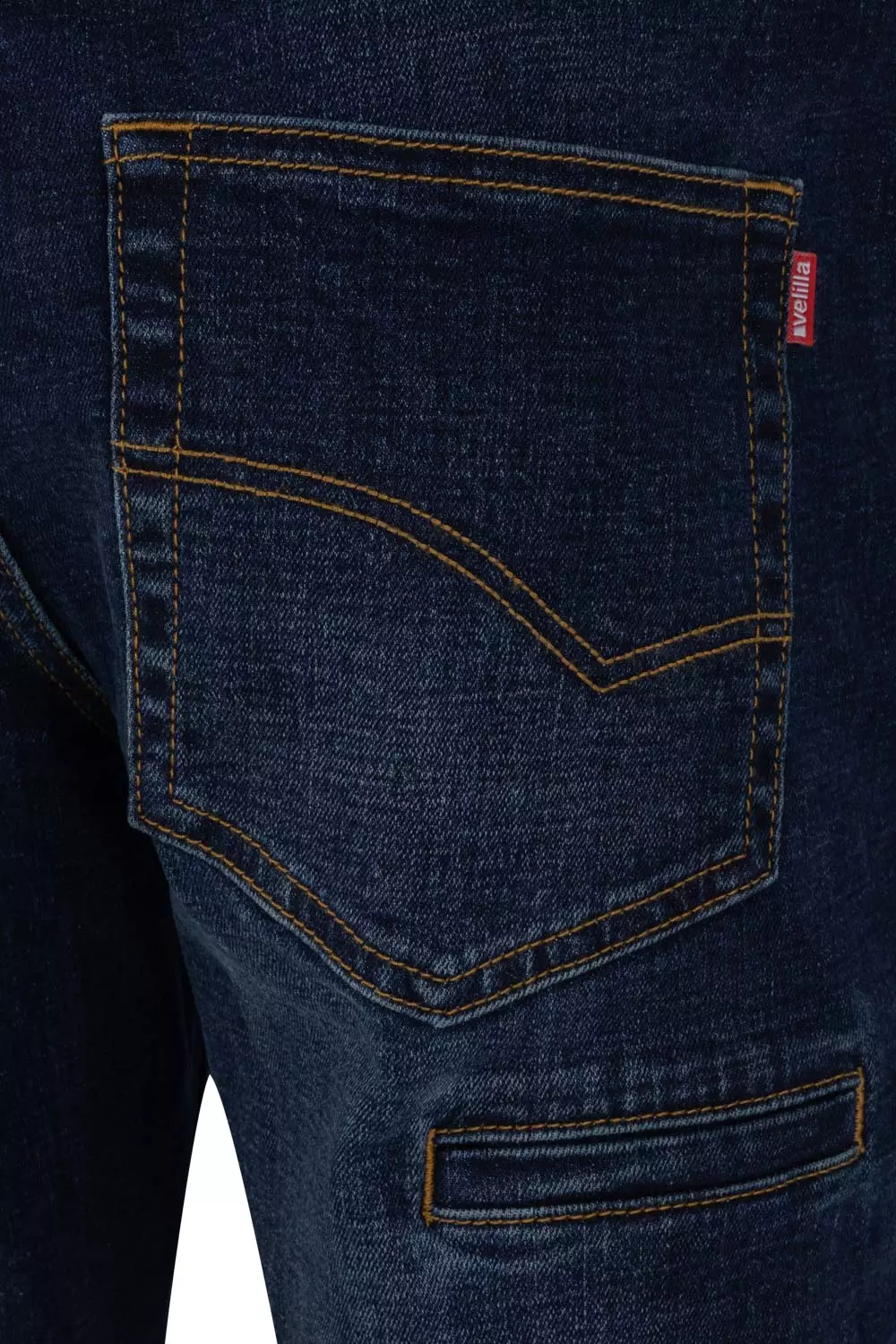 Velilla 103018S-63, Work Trousers, Blue Denim, image 4