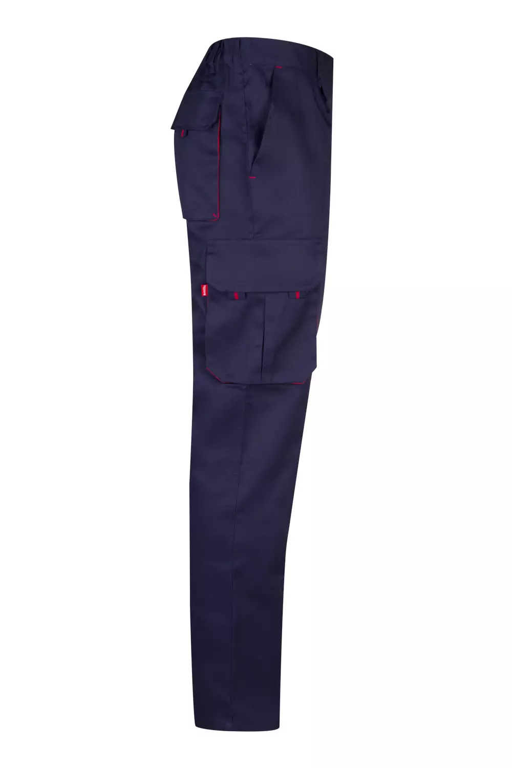 Velilla 103004-01-12, Work Trousers, Marine Blue/Red, image 2
