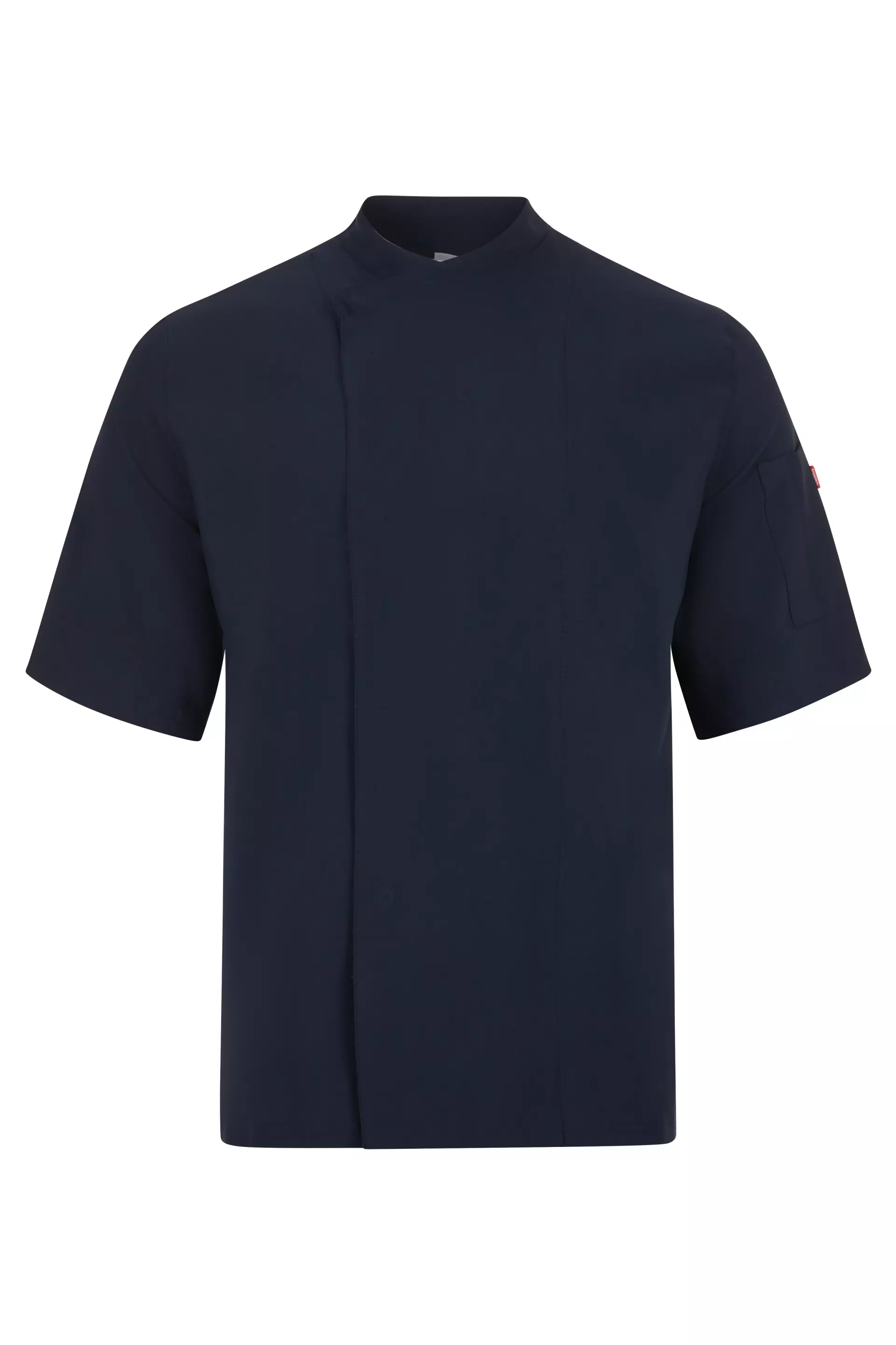 Velilla 405209-61, Short-Sleeved Chef Jacket, Navy Blue