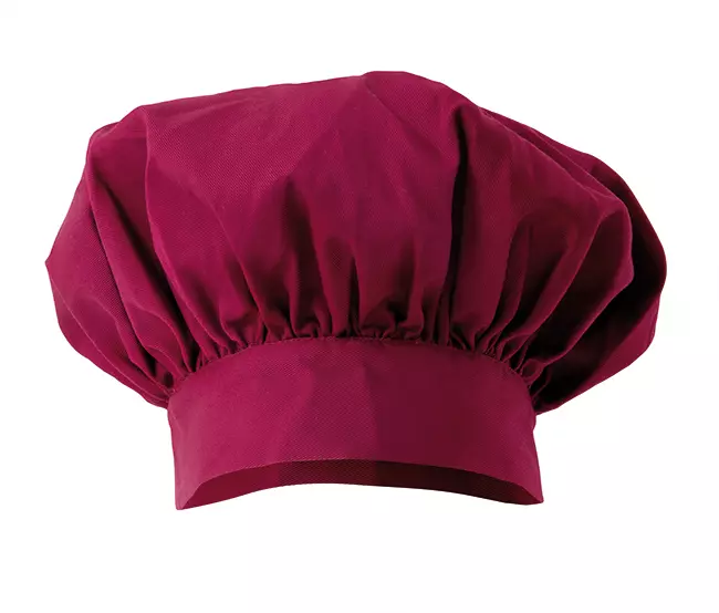 Velilla 404001-18, Chef Hat, Maroon