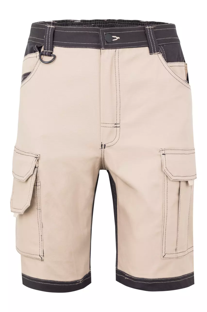 Velilla 103029S-46-00, Work Shorts, Sand Beige/Black, image 1, gallery thumbnail