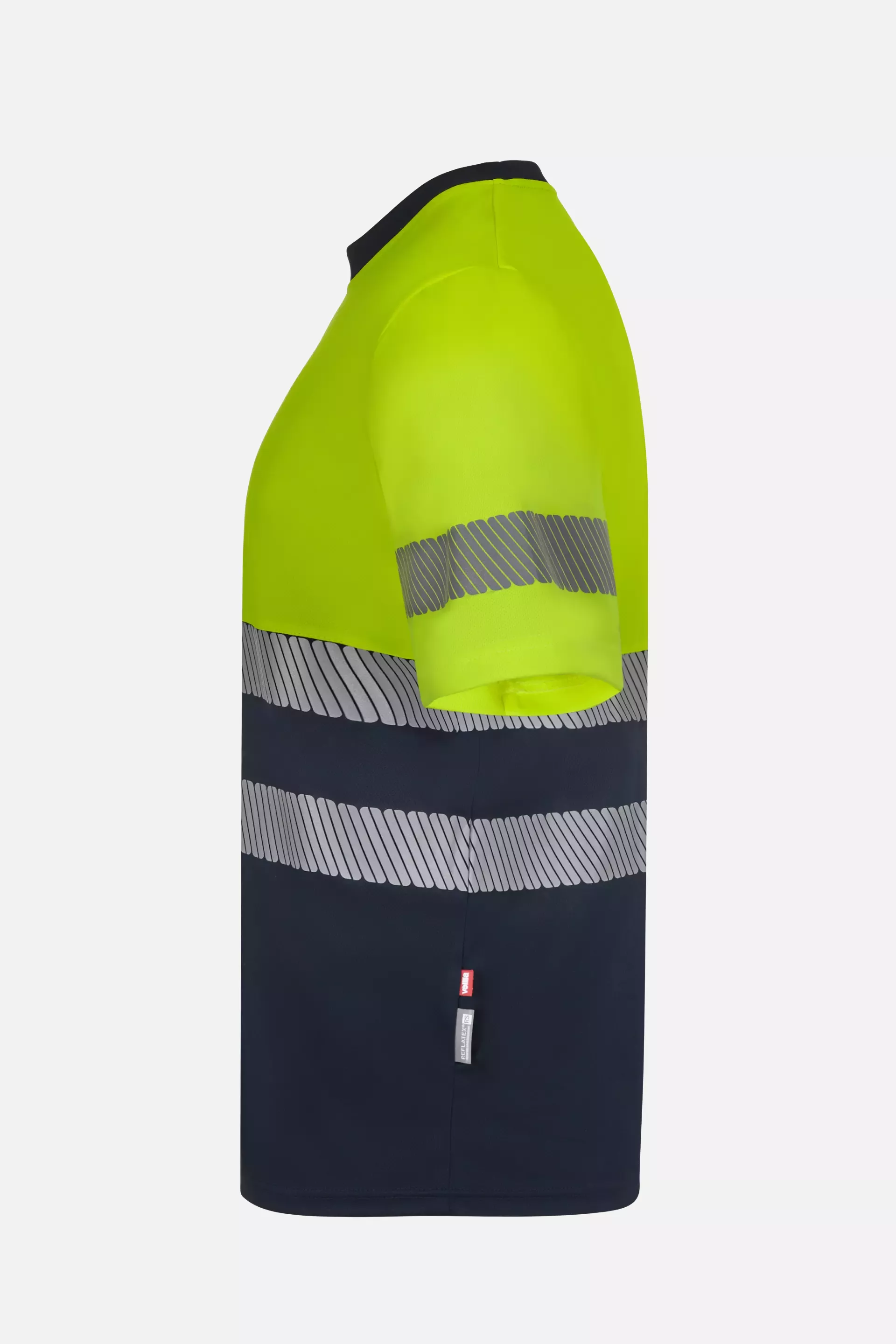 Velilla 305633-61-20, Warnschutz-T-Shirt, Marineblau/Warngelb, image 4
