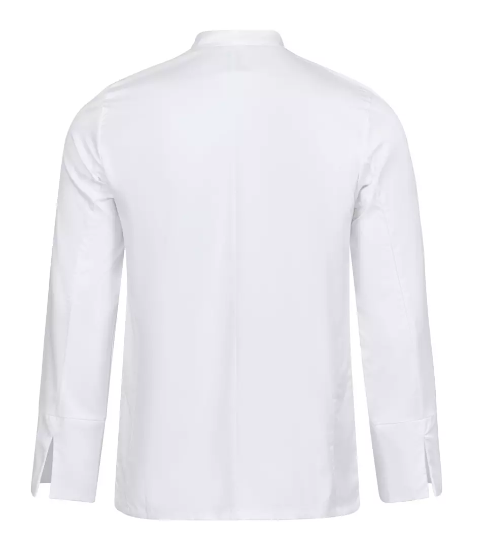 Velilla 405208A-07, Long Sleeved Chef Jacket, White, image 3, gallery thumbnail
