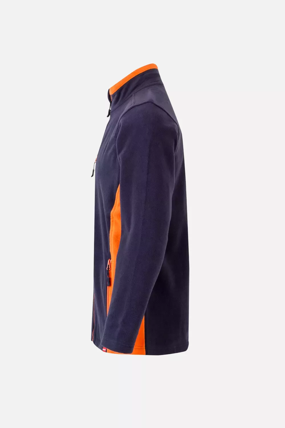 Velilla 201504-61-16, Fleece Jacket, Navy Blue/Orange, image 2