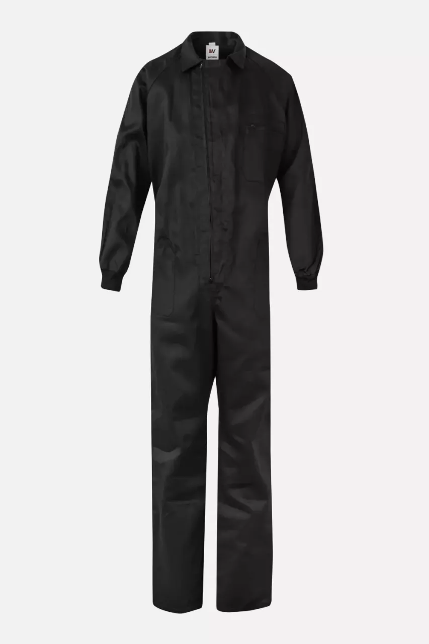 Velilla 214-00, Work Overall, Black, image 1, gallery thumbnail