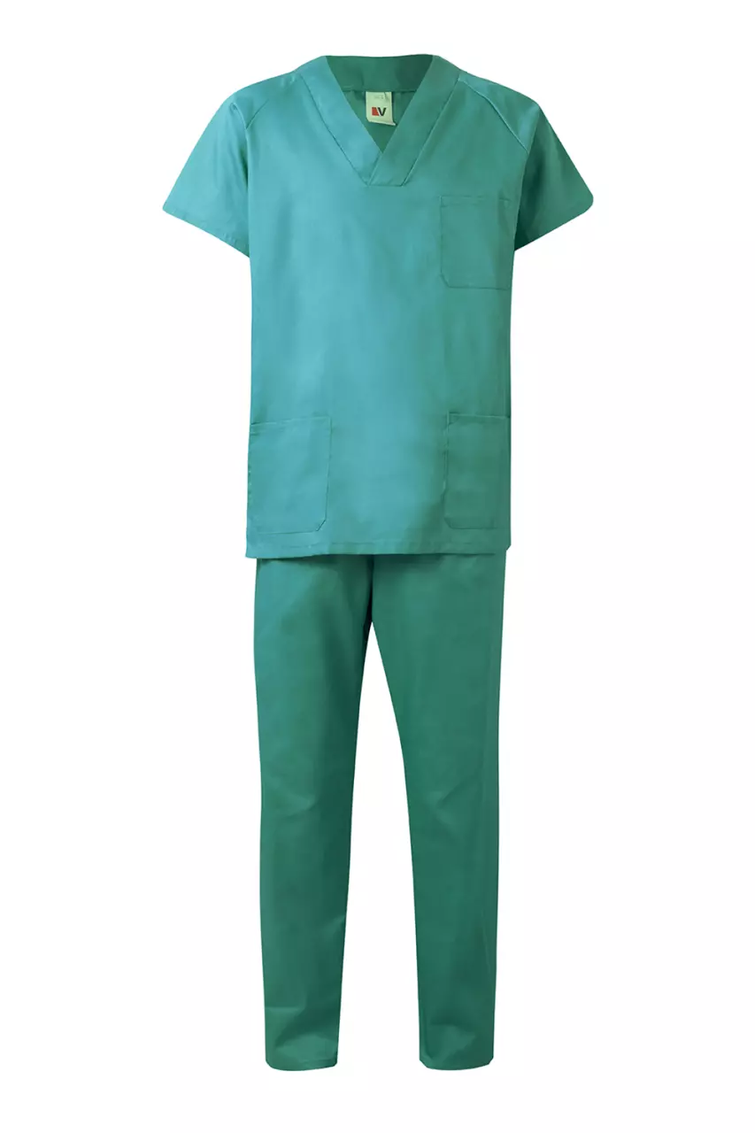 Velilla 800-02, Work Scrubs, Green, image 1, gallery thumbnail