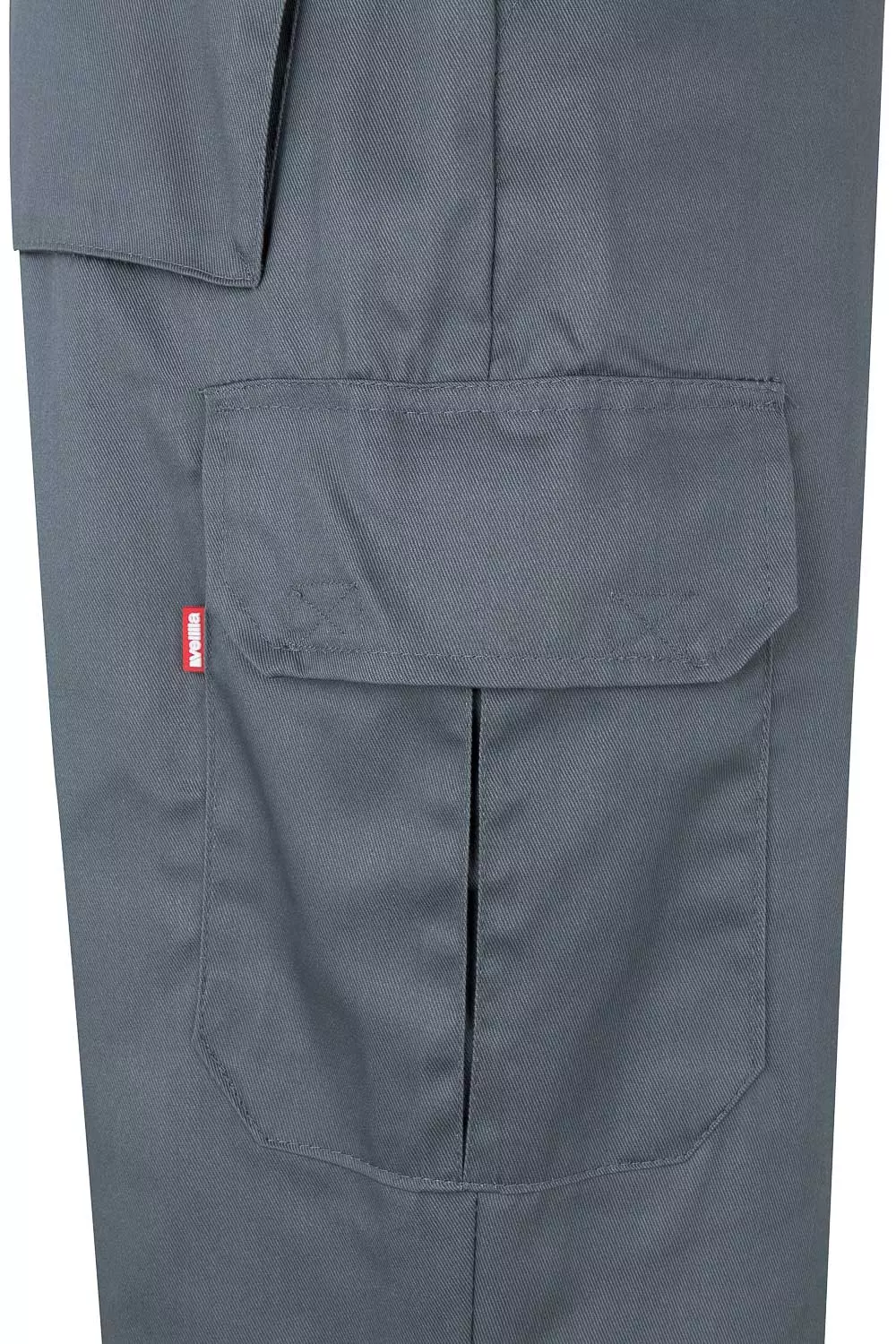 Velilla 0157-08-20, Warnschutz-Hose, Grau/Warngelb, image 7