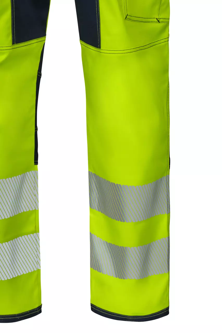 Velilla 303010S-61-20, High-Vis Work Trousers, Navy Blue/Hi-Vis Yellow, image 3, gallery thumbnail