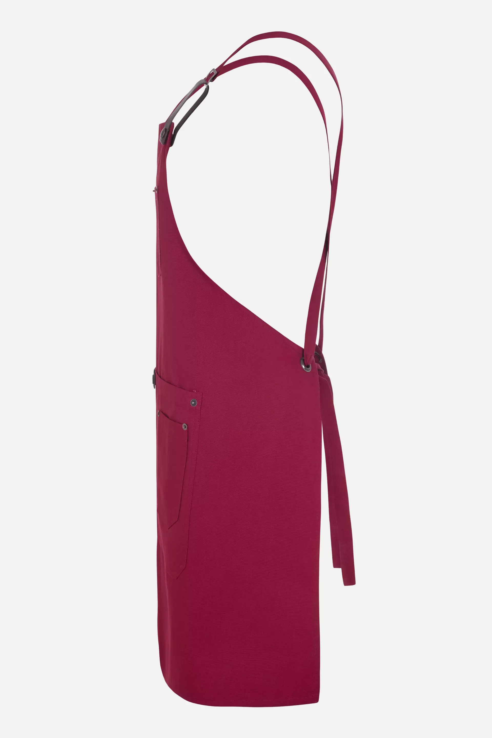 Velilla 404215-18, Work Apron, Maroon, image 2