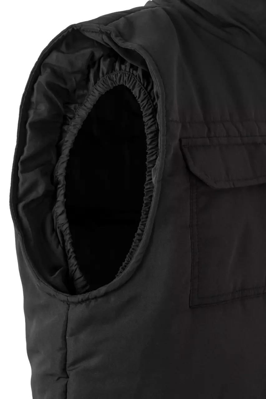 Velilla 205901-00, Padded Work Vest, Black, image 3, gallery thumbnail