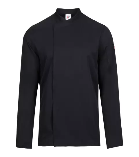 Velilla Long Sleeved Chef Jacket, Black